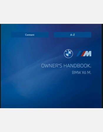 bmw x6 2024 owners manual